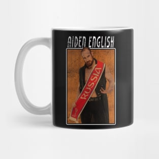 Vintage Wwe Aiden English Mug